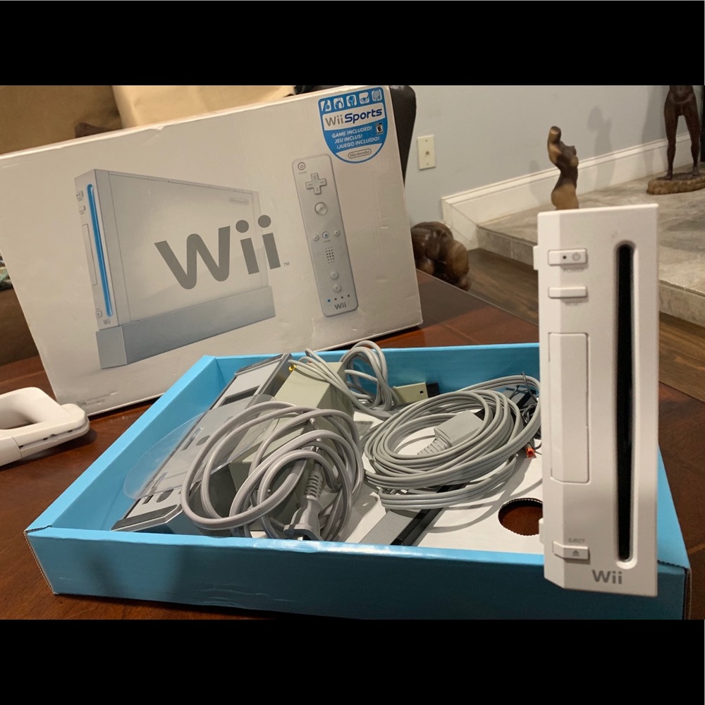 Nintendo Wii game console -Wii sport edition